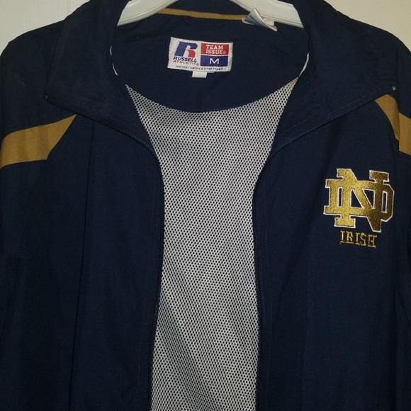 ND Russell Athletic Jacket EUC Wore Once or Twice - Picture 4 of 6